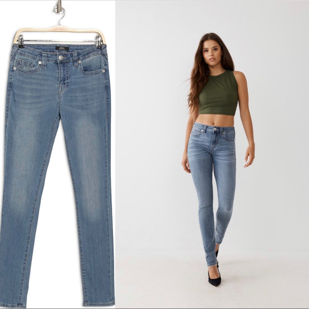 TRUE RELIGION Stella Mid-Rise skinny jeans Size 27